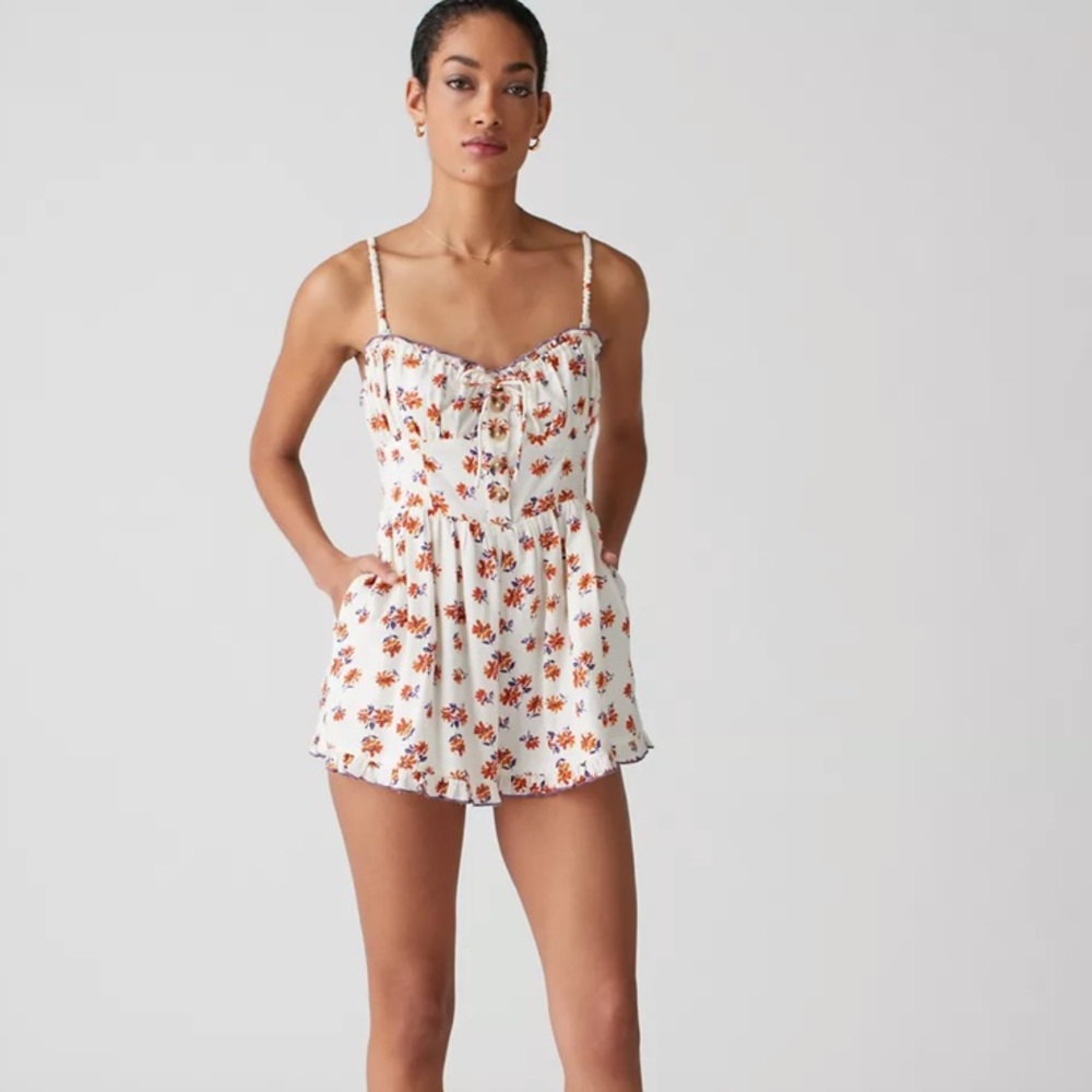 NWT Urban Outfitters Floral Romper